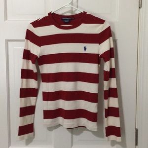 Ralph Lauren long sleeve striped shirt